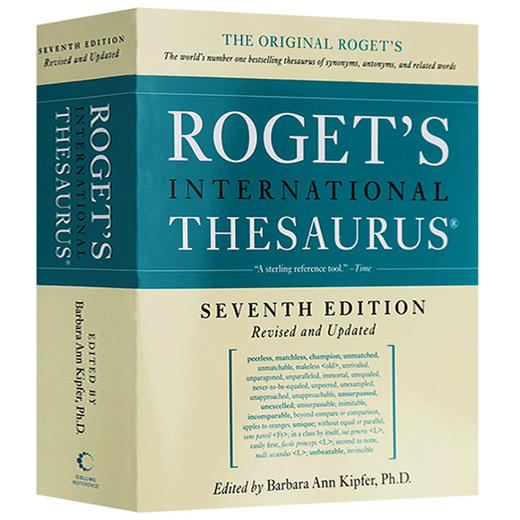Collins 罗热英语同义词词典 英文原版 英英字典辞典 Roget's International Thesaurus 英文版英语写作工具书 进口书籍 商品图1