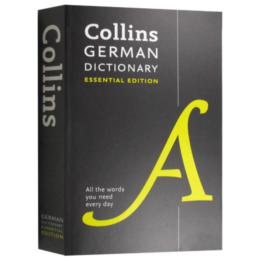 Collins柯林斯德语词典 英文原版 Collins German Essential Dictionary 德语英语双语字典 英文版进口学习工具书 商品图1