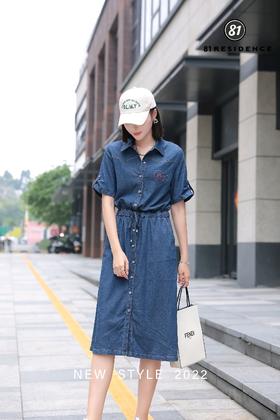 女牛仔连衣裙27197