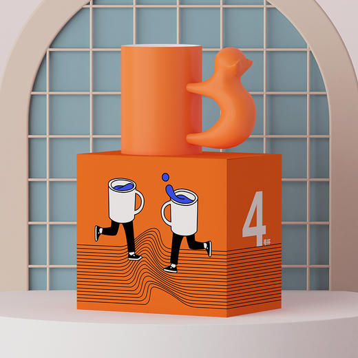 空之间生可爱猫咪陶瓷马克杯女生小众家用杯子礼盒男生创意咖啡杯 商品图5