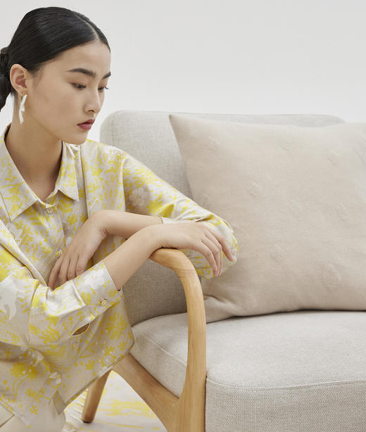 针织羊绒靠枕 SJF92P294A 商品图1