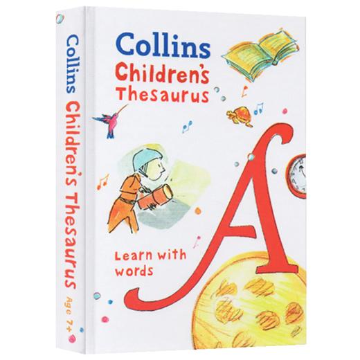 Collins柯林斯儿童小学同义词英语词典 英文原版字典Collins Children's Thesaurus:Learn with words 英文版书籍 进口原版学习工具书 商品图2