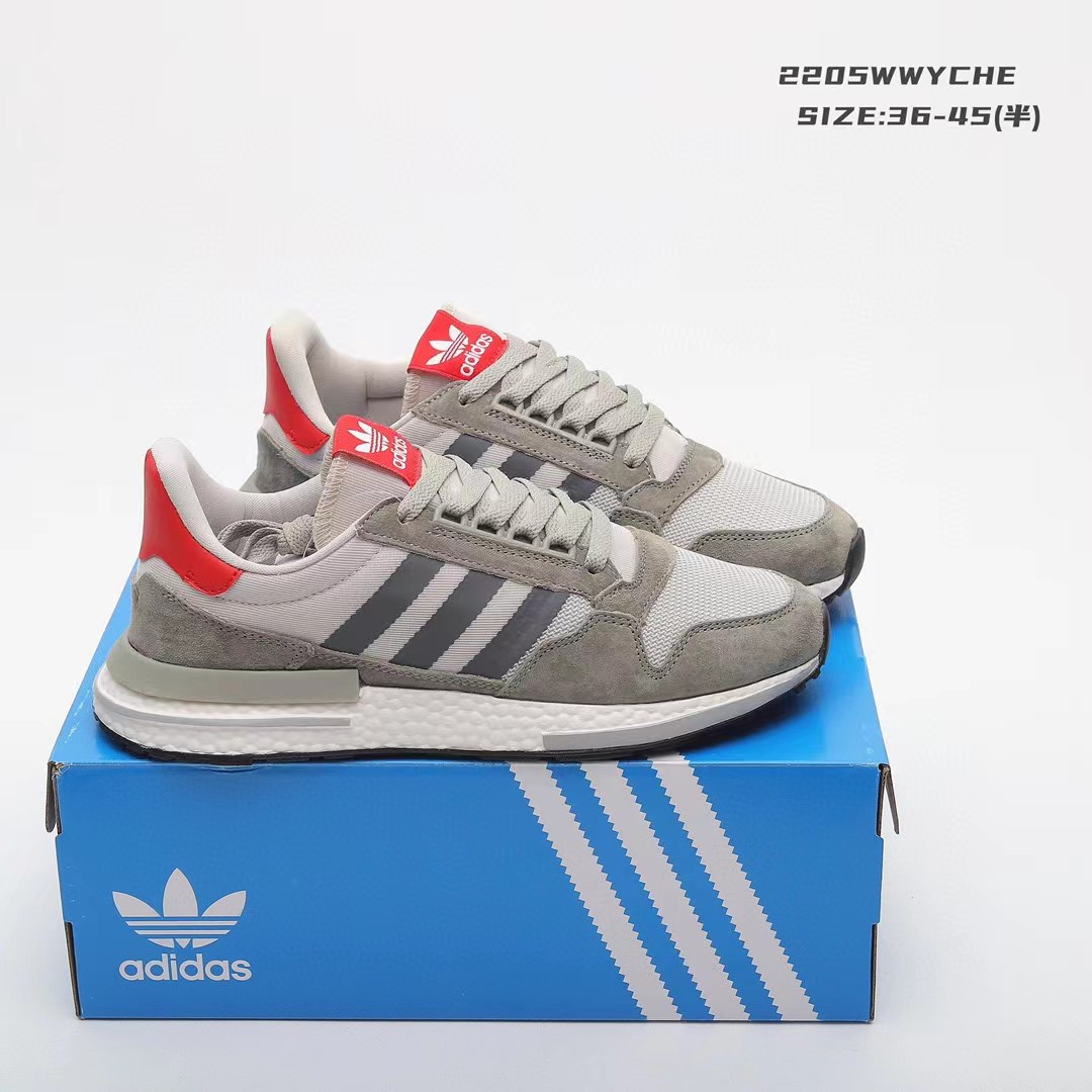 阿迪达斯ZX500爆米花男女跑步鞋