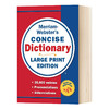 韦氏简明词典 英文原版 Merriam-Webster’s Concise Dictionary Large Print Edition 大字版 英文版 进口英语书籍 商品缩略图0