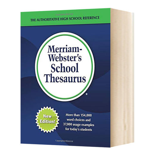 韦氏学生同义词辞典 英文原版 Merriam-Webster's School Thesaurus 英文版字典词典工具书 进口原版英语书籍 商品图0