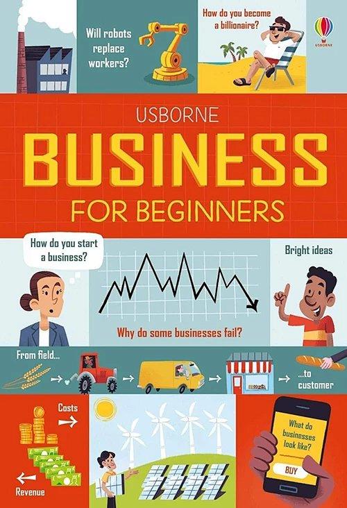Usborne for Beginners 5册 读懂金融经济商业哲学气候 百科书 商品图2