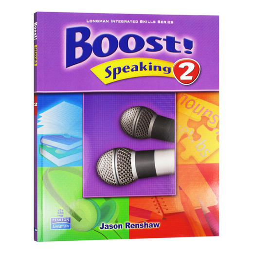 培生朗文中学英语教材 口语分级强化训练2 英文原版 Boost Speaking L2级 口语练习技能培训学生用书 小学中高年级 初中 英文版 商品图0