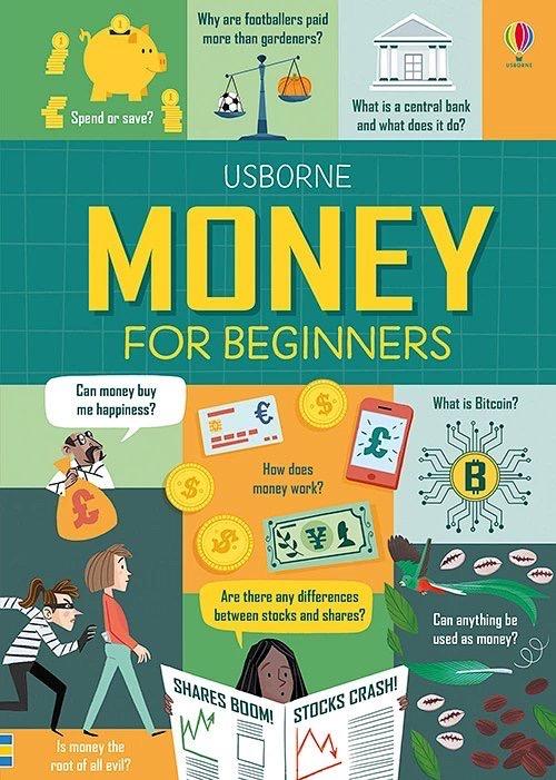 Usborne for Beginners 5册 读懂金融经济商业哲学气候 百科书 商品图5