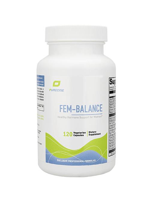 【复合女性综合胶囊】Fem Balance 120粒 女性荷er蒙平衡 多重植物精华草本支持 更年期 PMS症状 代谢平衡 Purecise 商品图8
