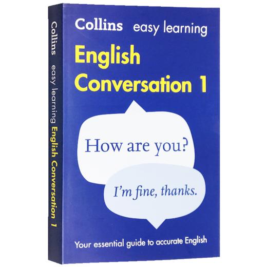 柯林斯轻松学英语口语会话 1 英文版书 Easy Learning English Conversation Book 1 英文原版进口书籍 商品图2