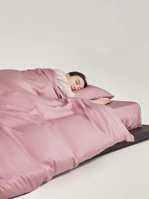 OARTO | 春光乍现奥地利天丝四件套床单  [ 芸驼/ 青黛/ 珠白/ 檀绯 ] 商品图0