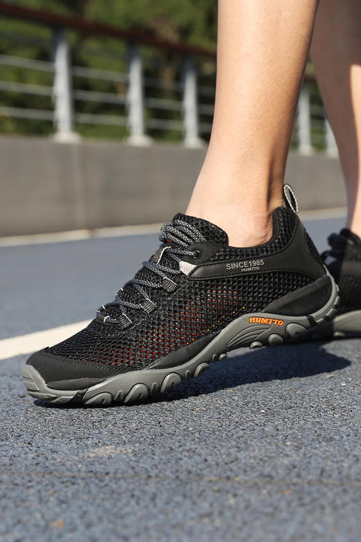 悍途户外登山鞋男夏季爬山防滑透气耐磨徒步鞋减震网面轻便运动鞋120794A 商品图4