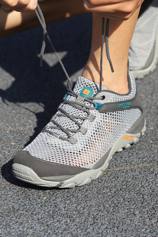 悍途户外登山鞋男夏季爬山防滑透气耐磨徒步鞋减震网面轻便运动鞋120794A 商品图1