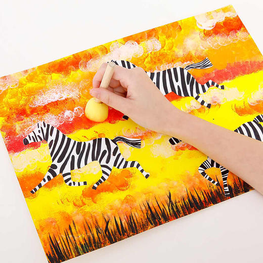 百思童年手工艺术盒DIY 创意美术套装 3-6岁儿童21天艺术手工 ZJ 商品图1