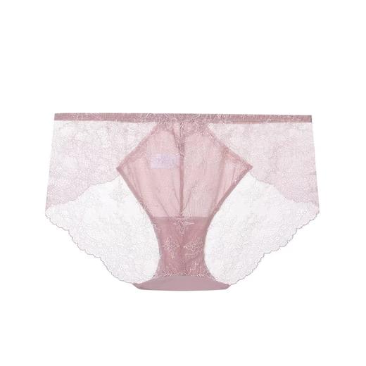 【列维斯蕾丝】安莉芳薄款内裤女纯棉底裆无痕低腰三角裤E200494 商品图2