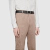 Gucci 古驰 男士3.5cm宽 黑色GG压纹logo真皮腰带，钯色金属扣头 403941CWC0N 商品缩略图0