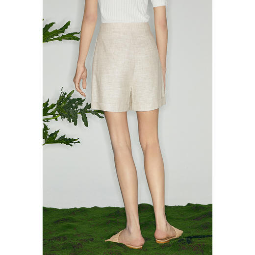 【商场同款】麦檬夏翻边脚口休闲短裤5C4251181S 商品图3