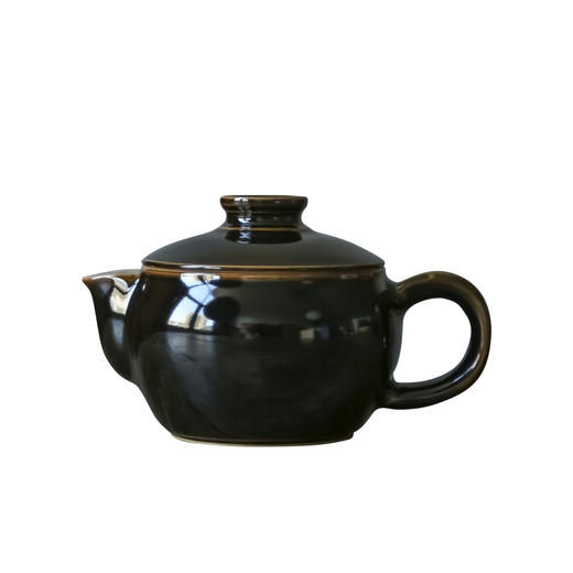 茶香记 禹州神垕钧窑宋德小壶120ml陶瓷泡茶壶曜石釉茶具素雅好用 商品图4