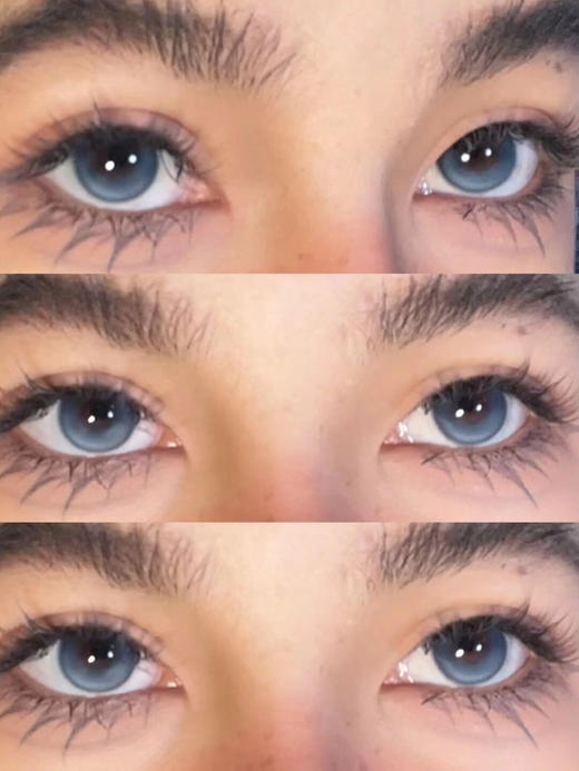 日抛 人鱼泪 chonos日抛 中直径14.2 着色13.3  (同品牌多盒更划算 完整选款色板在详情页里哟)  蓝色日抛 商品图5