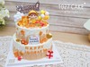 1027CAKE | 双层蛋糕 小黄帽女孩 百天周岁 商品缩略图0