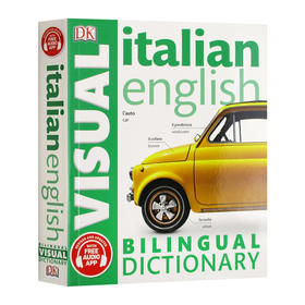 DK意大利语 英语双语图解字典 英文原版 Italian English Bilingual Visual Dictionary 英文版工具书 进口原版书籍