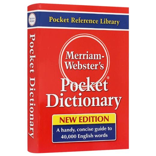 韦氏袖珍字词典 英文原版 Merriam-Webster's Pocket Dictionary 英文版进口英语学习工具书 商品图2