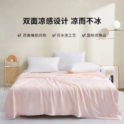 太湖雪蚕丝被凉小荷凉感夏被 商品图1