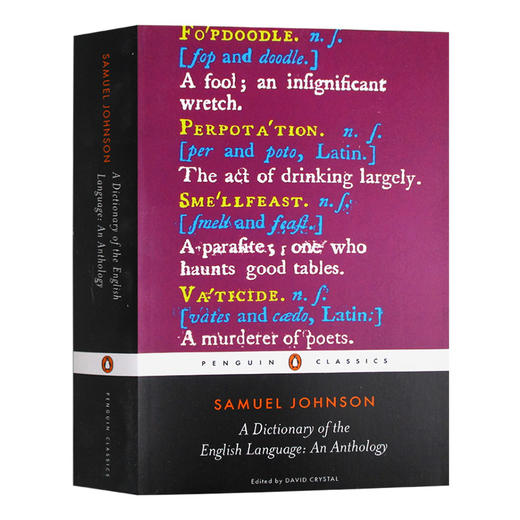 英语大词典 英文原版书 A Dictionary of the English Language 日常英语词汇 英文版字典 简奥斯汀 狄更斯 王尔德 塞缪尔约翰逊 商品图4