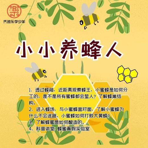 【5月14日儿童主题营】探“蜜”城市养蜂人，零距离观察蜜蜂，开启认知之旅 商品图0