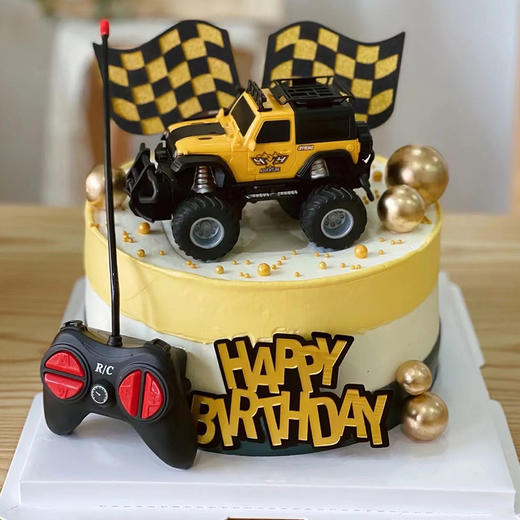 【遥控越野车】鲜果造型蛋糕 商品图0