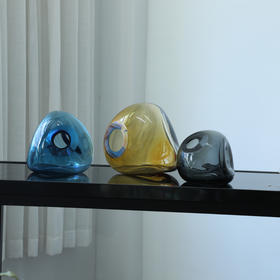 5月新款 陨石形状小口玻璃花瓶