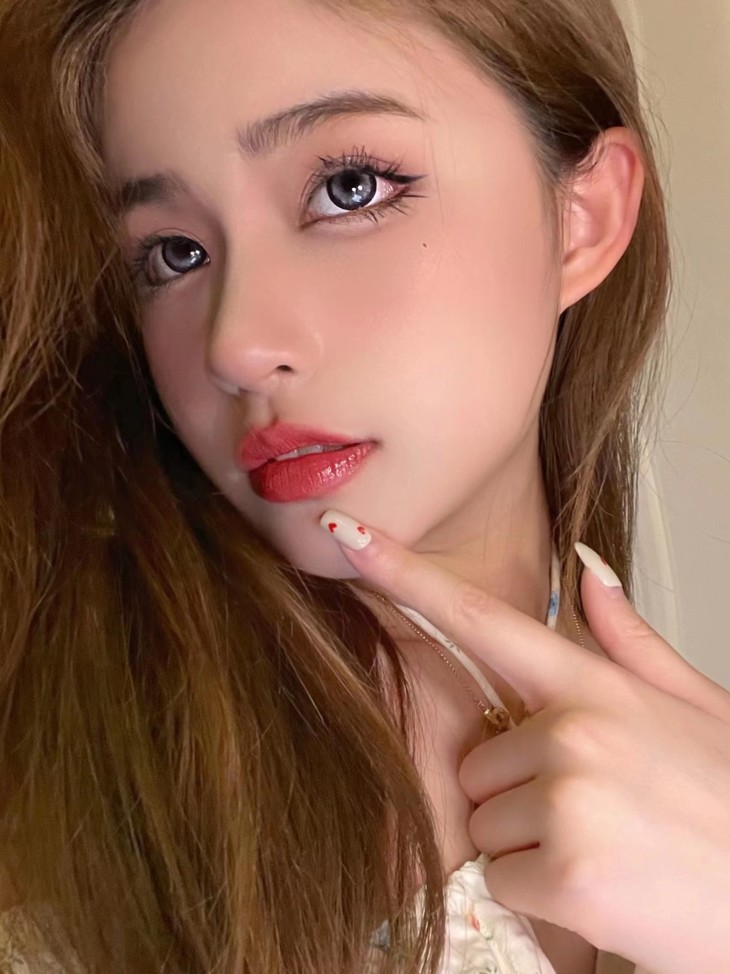 GINOMII半年抛隐形眼镜 黑加仑色14.5mm 一副/2片-VVCON美瞳商城26