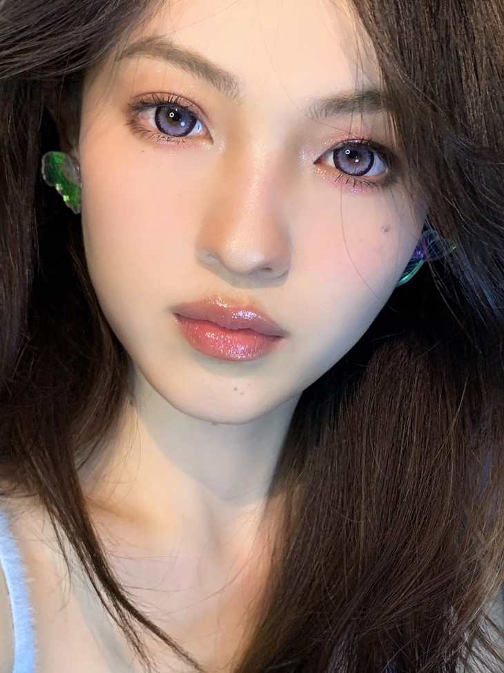 GINOMII半年抛隐形眼镜 黑加仑色14.5mm 一副/2片-VVCON美瞳商城19