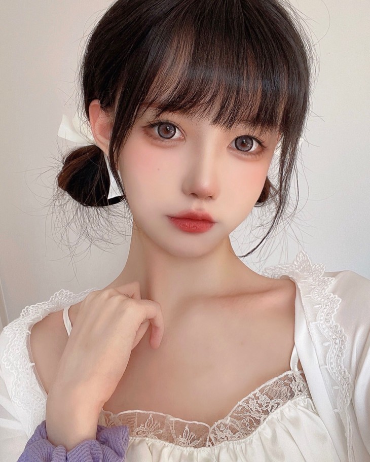 GINOMII半年抛隐形眼镜 黑加仑色14.5mm 一副/2片-VVCON美瞳商城17