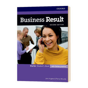 牛津商务英语教材学生书入门级 英文原版 Business Result Starter Student's Book with Online Practice 英文版进口原版书籍