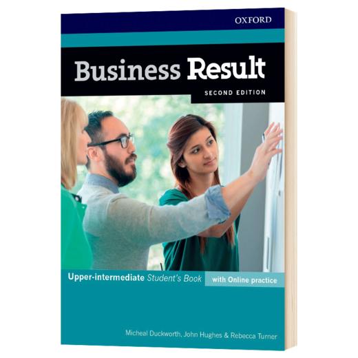 牛津商务英语教材学生书中高级 英文原版 Business Result Upper-intermediate Student's Book with Online Practice 英文版书籍 商品图1