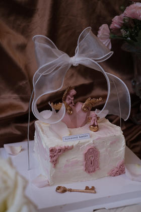 做我一辈子的小天使|6寸正方形戚风蛋糕，3层蛋糕胚，2层夹心（夹心默认火芒，如需其他口味备注）