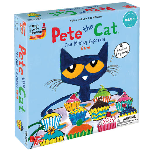 弥鹿（mideer）儿童早教趣味游戏皮特猫的纸杯蛋糕 商品图0