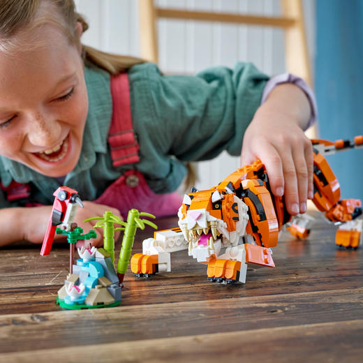 乐高创意百变系列31129 威武的老虎 商品图2