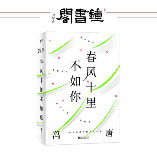 春风十里不如你 冯唐的新书 商品图0