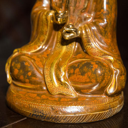 清 彩瓷太上老君人物像 商品图3