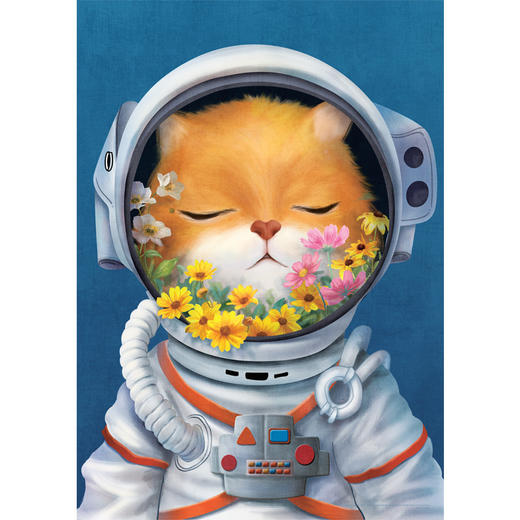 TOI图益潮玩拼图500片成年人减压解闷手工益智玩具花开宇宙 商品图1