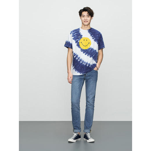 【Smiley®联名】Lee22春夏新品709修身小锥形中蓝男牛仔裤A00473 商品图2