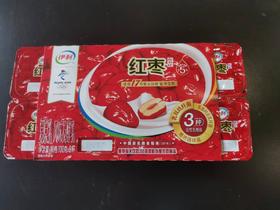 伊利红枣风味发酵乳连杯100克×8杯