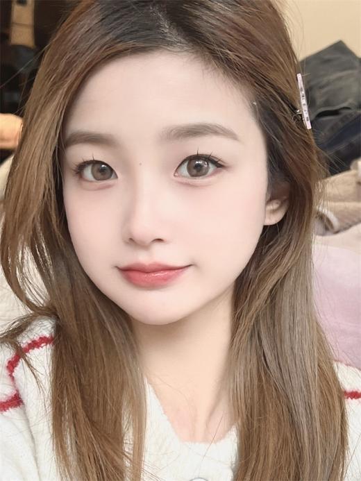 【小红书推荐款】carecon&summerbaby奶茶泡芙，年抛/直径14.5/着色13.9，118/一副 商品图2