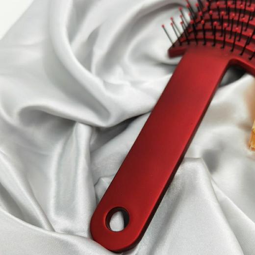 抖音同款女生蓬松顺发大弯梳按摩排骨梳造型美发梳油头蓬松梳弧形 商品图6