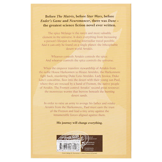 【中商原版】沙丘 英文原版 科幻小说星云奖雨果奖作品 Dune 甜茶海王张震同名科幻电影小说 弗兰克赫伯特 Frank Herbert 商品图1