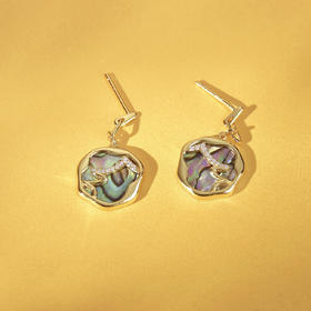 【采购专享】宫里的世界&BYJ 千里江山系列 此间青绿耳环