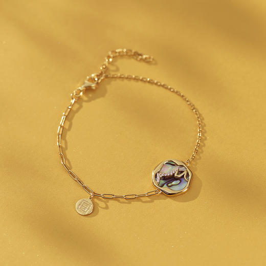 【采购专享】宫里的世界&BYJ 千里江山系列 此间青绿手链 商品图3