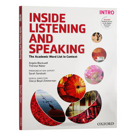 牛津学术听说系列入门级教材 英文原版 Inside Listening and Speaking Intro Student Book 英文版 进口原版英语书籍 OUP Oxford